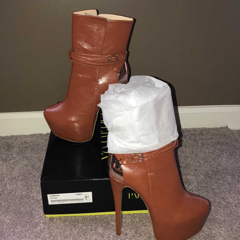 Paper Fox platform boots